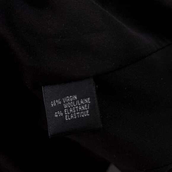 Lafayette 148 Virgin Wool Blazer Jacket Womens 4 Gray Pockets Office Career - Picture 12 of 14